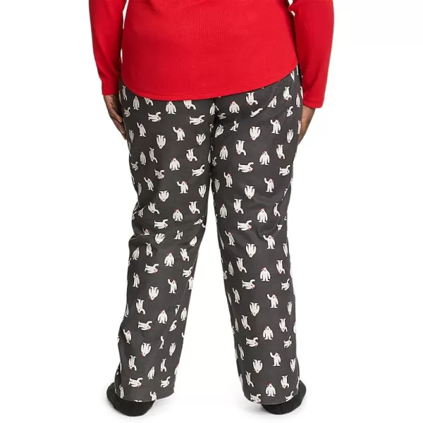 imageEddie Bauer Womens Stines Favorite Flannel Sleep PantsPlus Deep Charcoal