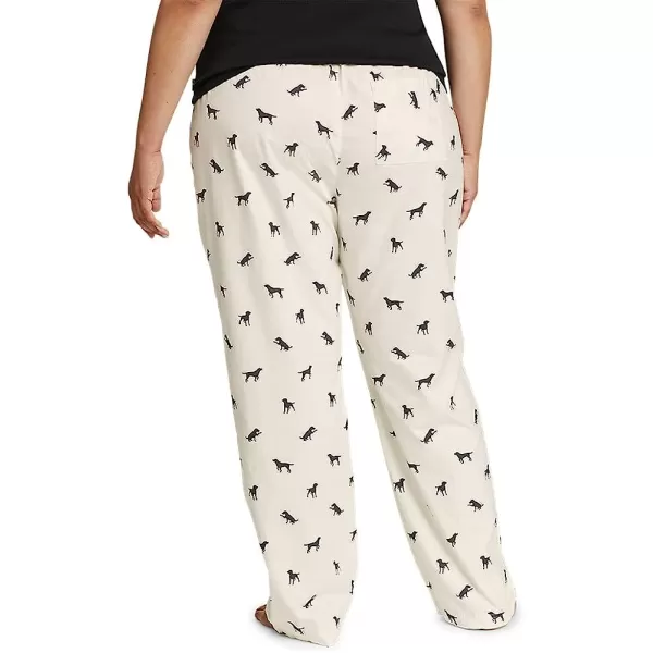 imageEddie Bauer Womens Stines Favorite Flannel Sleep PantsPlus Ivory