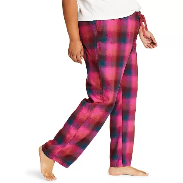imageEddie Bauer Womens Stines Favorite Flannel Sleep PantsPlus Lava