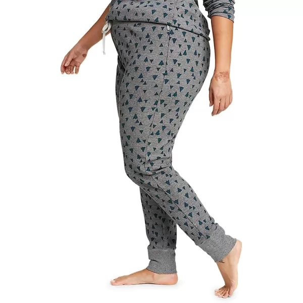 imageEddie Bauer Womens Stines Favorite Waffle Sleep PantsPlus Frost Gray