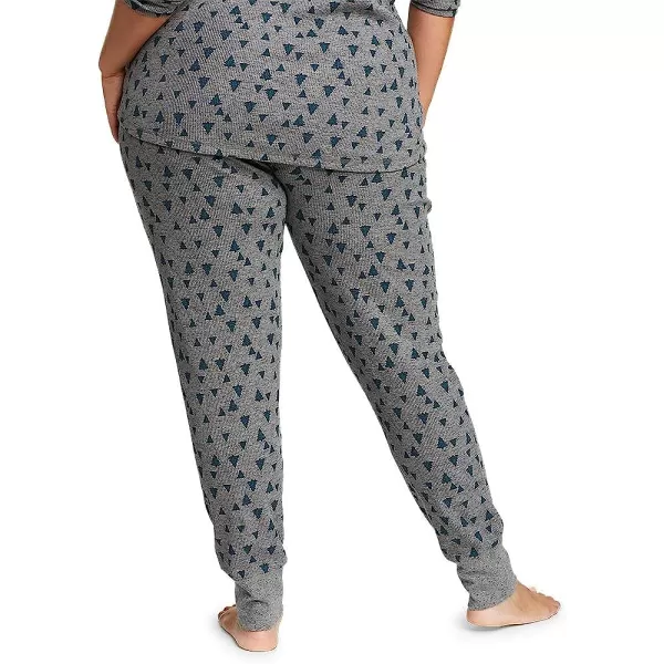 imageEddie Bauer Womens Stines Favorite Waffle Sleep PantsPlus Frost Gray