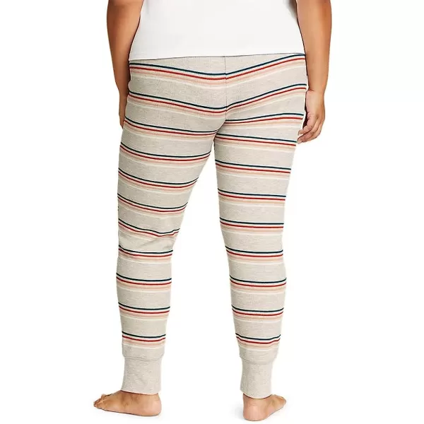 imageEddie Bauer Womens Stines Favorite Waffle Sleep PantsPlus Lt Htr Gray