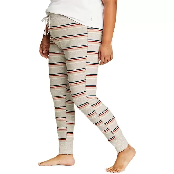 imageEddie Bauer Womens Stines Favorite Waffle Sleep PantsPlus Lt Htr Gray