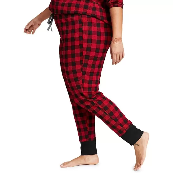 imageEddie Bauer Womens Stines Favorite Waffle Sleep PantsPlus Scarlet