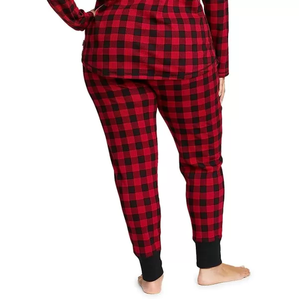 imageEddie Bauer Womens Stines Favorite Waffle Sleep PantsPlus Scarlet