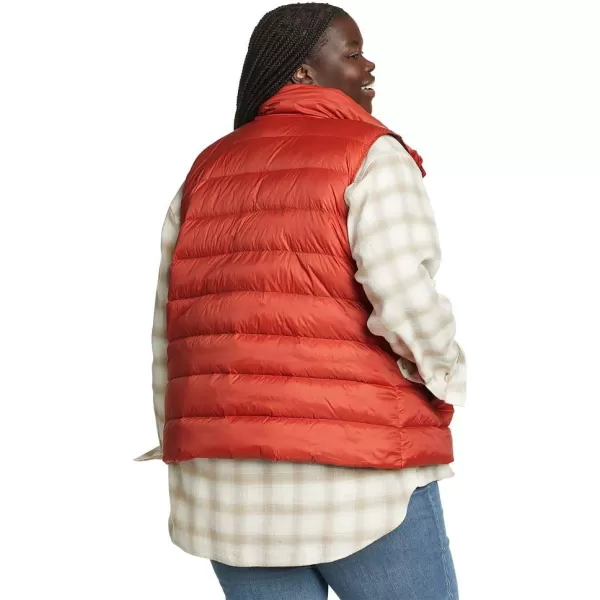 imageEddie Bauer Womens StratusTherm Down VestRed Clay