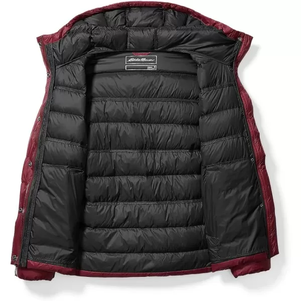 imageEddie Bauer Womens StratusTherm Hooded Down JacketPetite Dark Berry