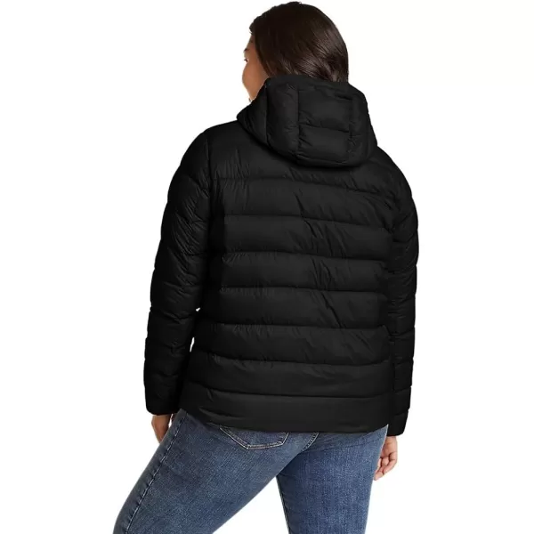 imageEddie Bauer Womens StratusTherm Hooded Down JacketPlus Black