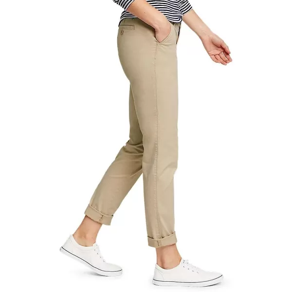 imageEddie Bauer Womens Stretch Legend Wash Pants  BoyfriendRegular Cloud
