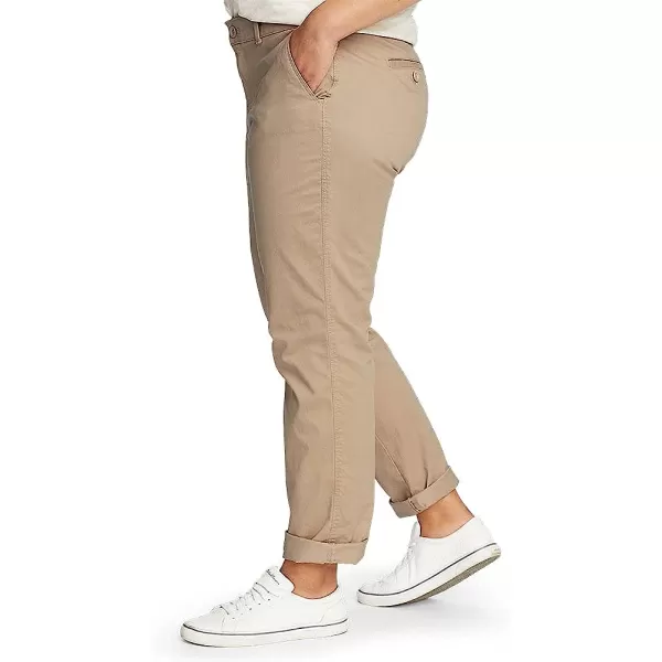 imageEddie Bauer Womens Stretch Legend Wash Pants  BoyfriendRegular Cloud