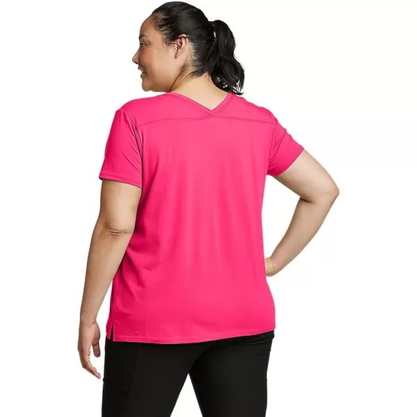 imageEddie Bauer Womens Tempo Light ShortSleeve TShirtPlus Lava
