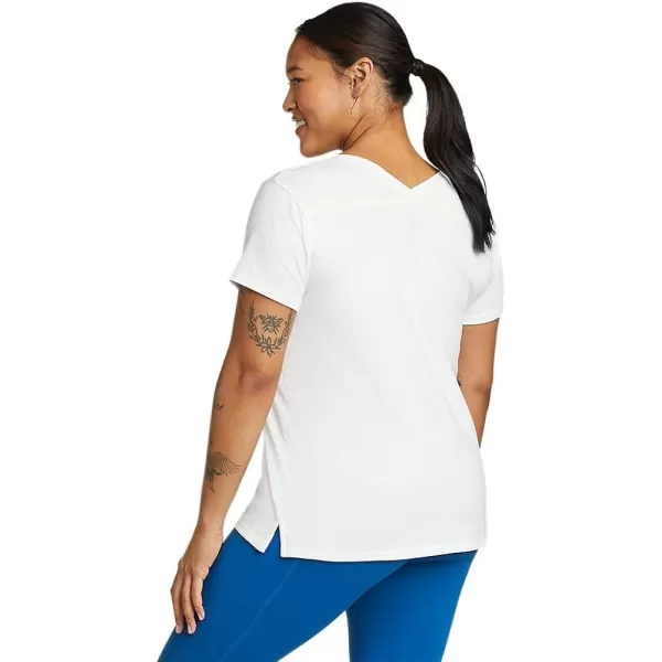 imageEddie Bauer Womens Tempo Light ShortSleeve TShirtPlus White