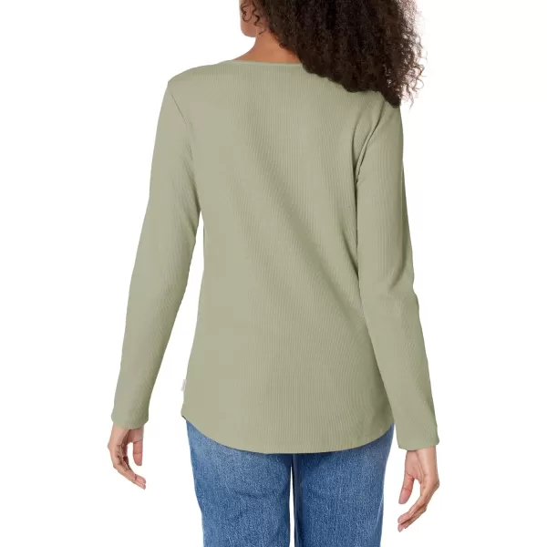 imageEddie Bauer Womens Thermal Snap HenleySage