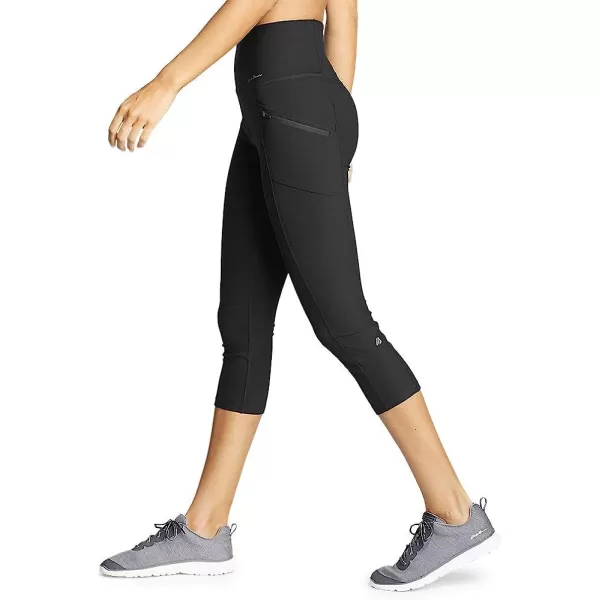 imageEddie Bauer Womens Trail Tight Capris  High RiseRegular Black