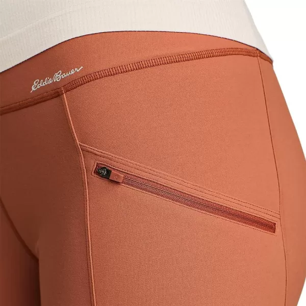 imageEddie Bauer Womens Trail Tight Capris  High RiseRegular Paprika