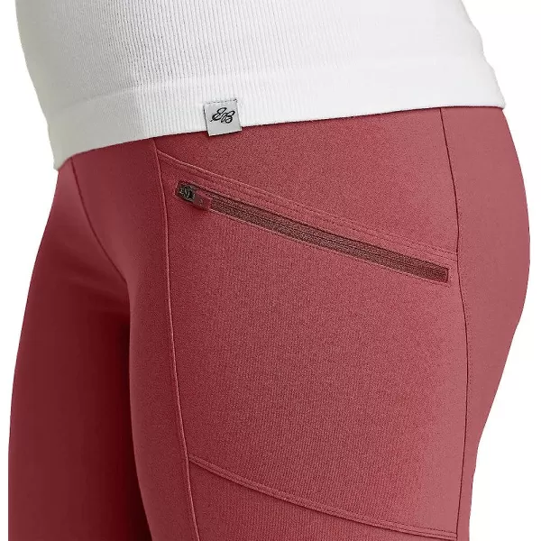imageEddie Bauer Womens Trail Tight Capris  High RiseTall Dk Chinaberry