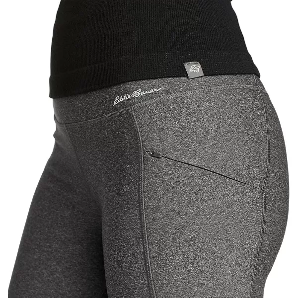 imageEddie Bauer Womens Trail Tight Pants  High RiseRegular Heather Gray