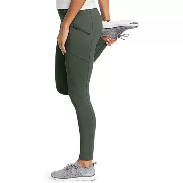 imageEddie Bauer Womens Traverse Trail HighRise LeggingsRegular Dk Loden