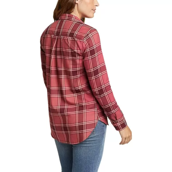 imageEddie Bauer Womens Twin Falls Flannel ShirtTomato