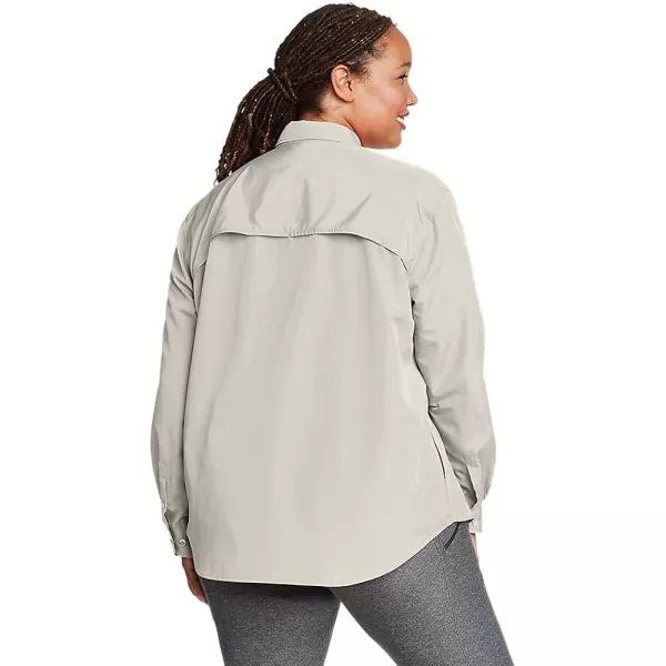 imageEddie Bauer Womens UPF Guide LongSleeve ShirtPlus Cloud