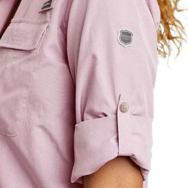 imageEddie Bauer Womens UPF Guide LongSleeve ShirtPlus Cocoa