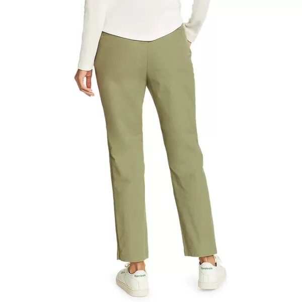 imageEddie Bauer Womens Voyager Chino PullOn PantsEucalyptus