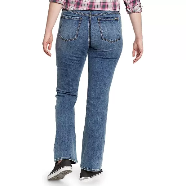 imageEddie Bauer Womens Voyager HighRise BootCut Jeans  CurvyPlus Size Creek