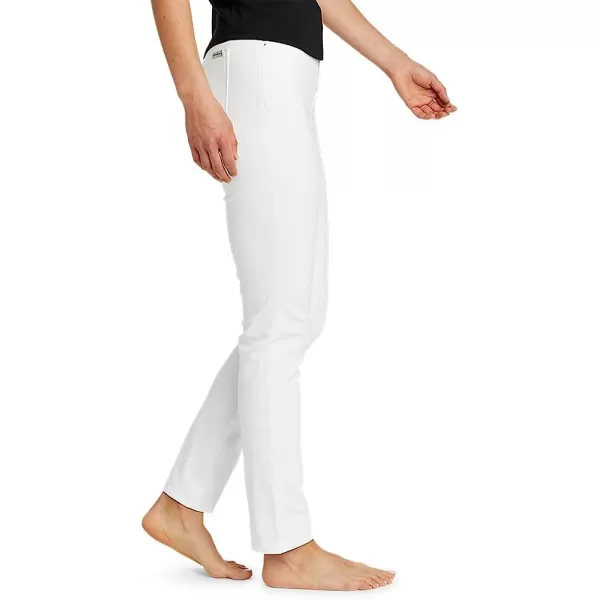 imageEddie Bauer Womens Voyager HighRise Jeans  Slim StraightRegular White