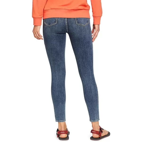 imageEddie Bauer Womens Voyager HighRise Skinny Jeans  Slightly CurvyTall Creek