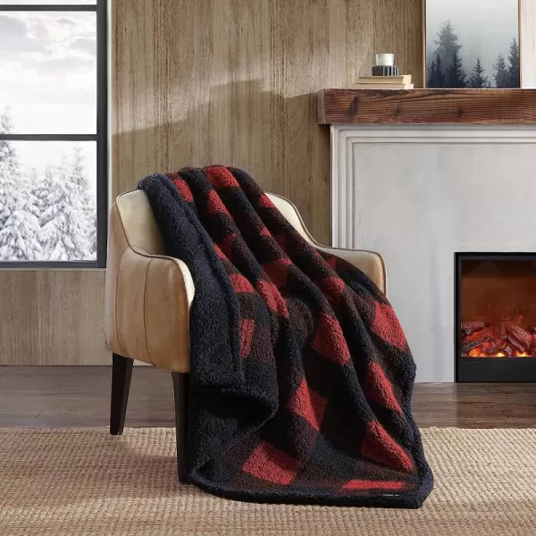 Red/Black Throw Blanket