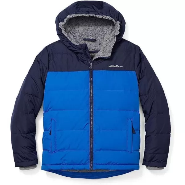 imageEddie Bauer Boys Classic Down Hooded Jacket Lake Regular MEddie Bauer Boys Classic Down Hooded Jacket Lake Regular M