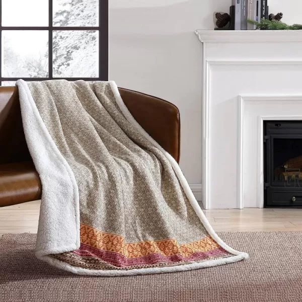 Fair Isle Khaki