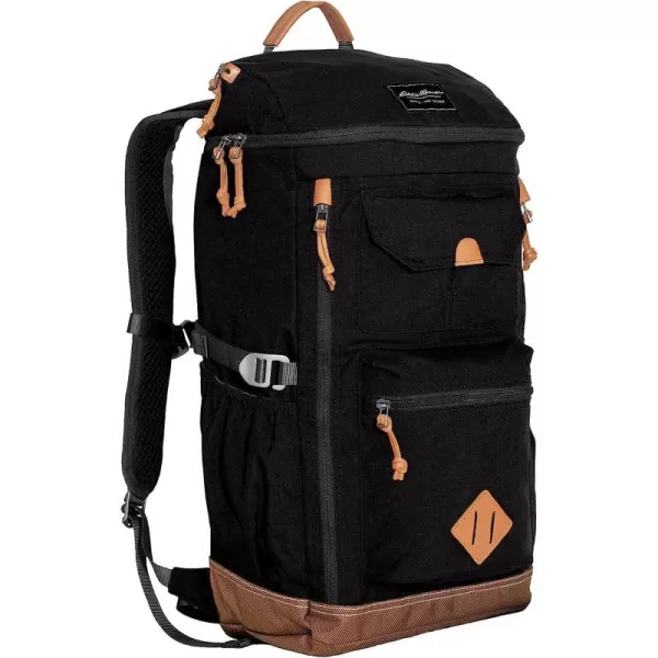 imageEddie Bauer Bygone 30L Backpack with Top Loading Knapsack Black30L Black