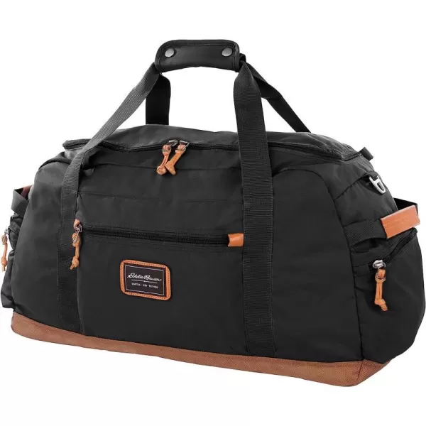 imageEddie Bauer Bygone 45L Midsize Duffel Made from Rugged PolyesterNylon with UShaped Main Compartment Black One SizeEddie Bauer Bygone 45L Midsize Duffel Made from Rugged PolyesterNylon with UShaped Main Compartment Black One Size
