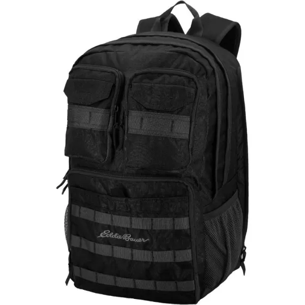 imageEddie Bauer Cargo Backpack 30L Access Computer Sleeve and Dual Mesh Side Pockets BlackEddie Bauer Cargo Backpack 30L Access Computer Sleeve and Dual Mesh Side Pockets Black