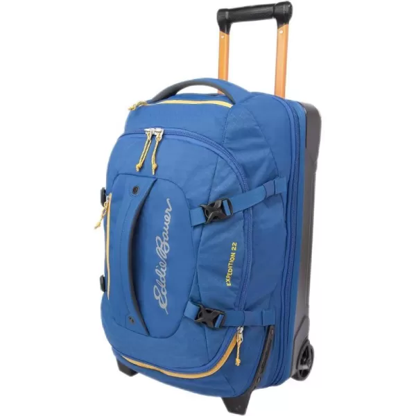 imageEddie Bauer Expedition Duffel Bag 20  Made From Rugged Polycarbonate and NylonTrue Blue Expedition Duffel 22