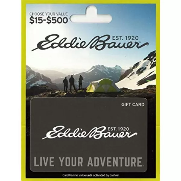 imageEddie Bauer Gift Card50 Standard