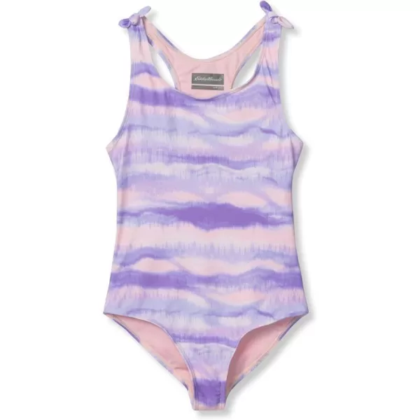 imageEddie Bauer Girls OnePiece Swimsuit  UPF 50 Quick Dry OnePiece Bathing Suit for Girls SXLSoft Pink