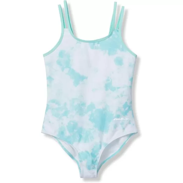 imageEddie Bauer Girls OnePiece Swimsuit  UPF 50 Quick Dry OnePiece Bathing Suit for Girls SXLTie Dye