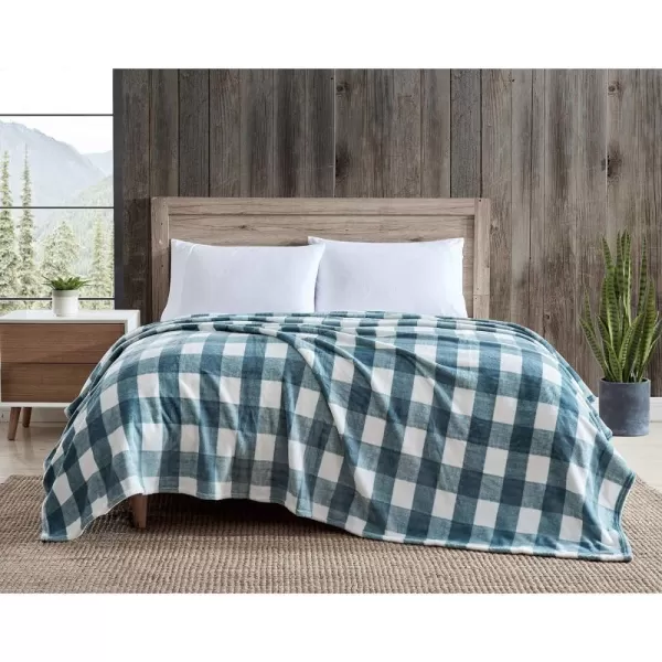 imageEddie Bauer Home  UltraPlush Collection  Blanket  Super Soft amp Cozy Lightweight Seasons Queen Lakehouse PlaidQueen Lakehouse Plaid