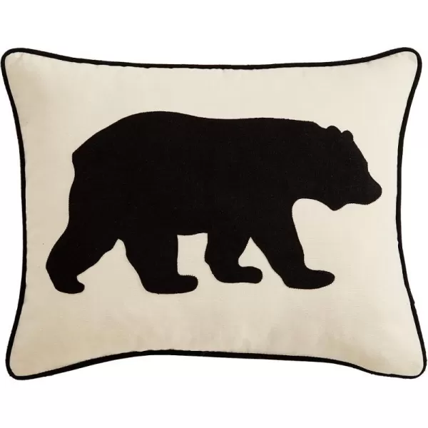 imageEddie Bauer Home Throw Pillow Cover with Zipper Closure Perfect Home Decor for Bed or Sofa 16 x 20 Bear BeigeBear Beige 16 x 20