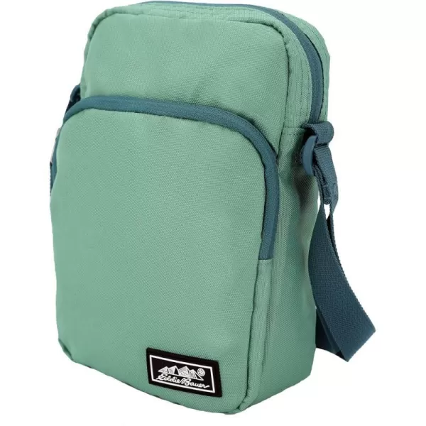 imageEddie Bauer Jasper Crossbody Bag with Zippered Main Compartment and Adjustable Shoulder StrapSeaglass