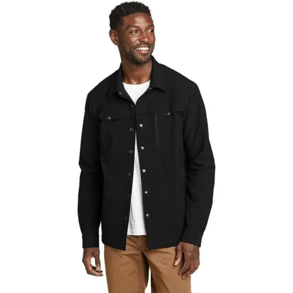 imageEddie Bauer Mens Acclivity Shirt JacketBlack