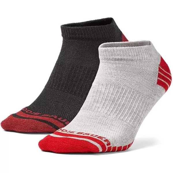imageEddie Bauer Mens Active Pro COOLMAX Low Socks  2 PackCardinal