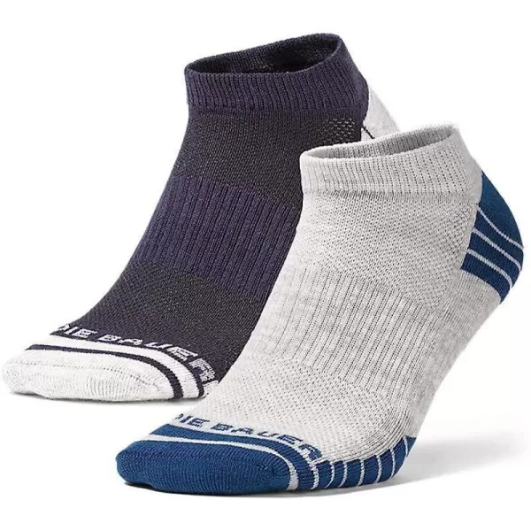 imageEddie Bauer Mens Active Pro COOLMAX Low Socks  2 PackPacific Blue