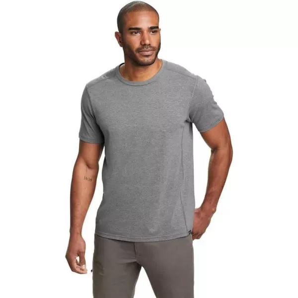 imageEddie Bauer Mens Adventurer ShortSleeve TShirtMedium Heather Gray Gray
