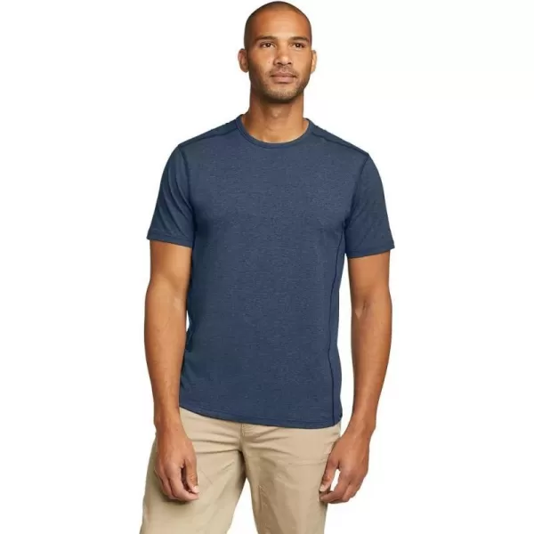 imageEddie Bauer Mens Adventurer ShortSleeve TShirtMedium Indigo