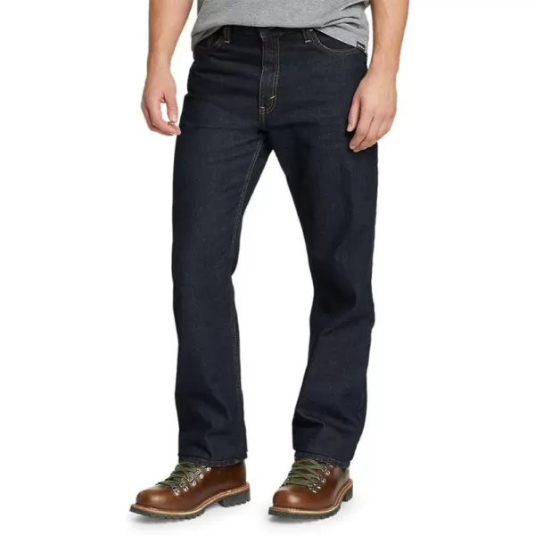 imageEddie Bauer Mens Authentic Jeans  RelaxedDeep Rinse