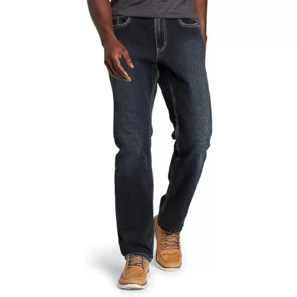 imageEddie Bauer Mens Authentic Jeans  StraightDk Heritage