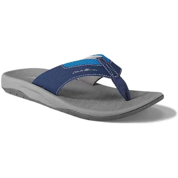 imageEddie Bauer Mens Break Point Flip FlopMed Indigo